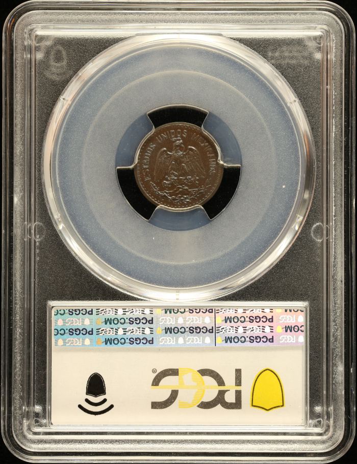 Modern Silver & Minors Centavo 1915 Mo PCGS MS65BN 0128027Modern Silver & Minors Centavo 1915 Mo PCGS MS65BN 0128027 - Image 2