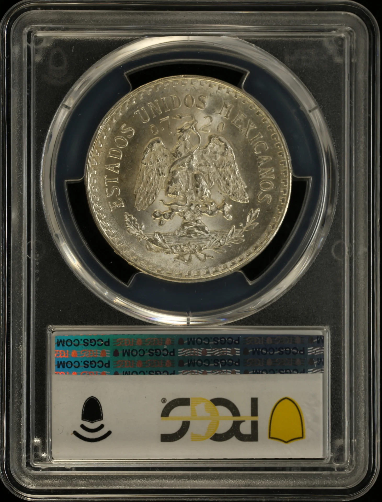 Mexican Coins Modern Silver & Minors Peso Modern Silver & Minors Peso 1927 M PCGS MS65 0128206 Modern Silver & Minors Peso 1927 M PCGS MS65 0128206Modern Silver & Minors Peso 1927 M PCGS MS65 0128206 - Image 2
