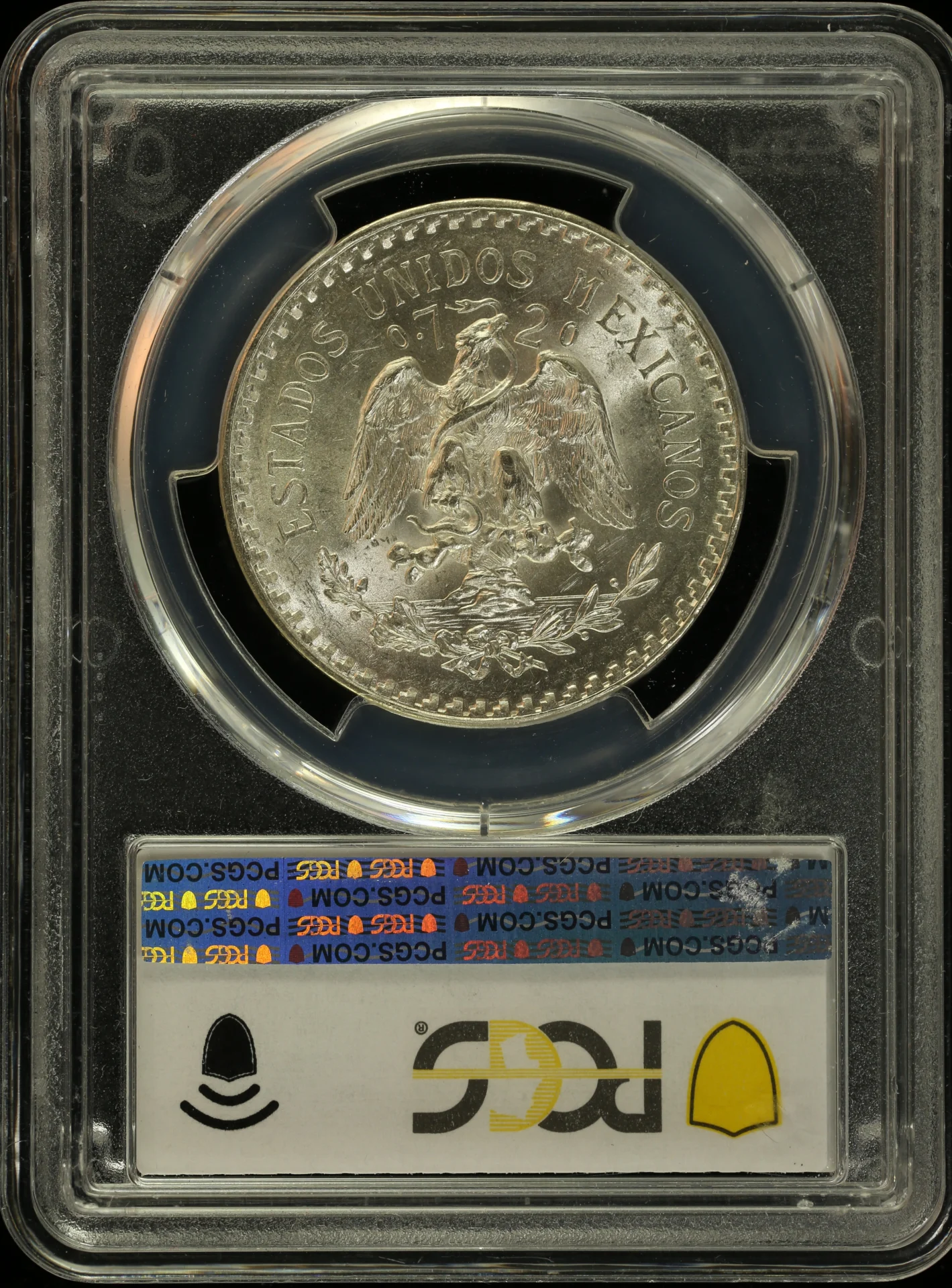 Mexican Coins Modern Silver & Minors Peso Modern Silver & Minors Peso 1925 M PCGS MS65 0128102 Modern Silver & Minors Peso 1925 M PCGS MS65 0128102Modern Silver & Minors Peso 1925 M PCGS MS65 0128102 - Image 2