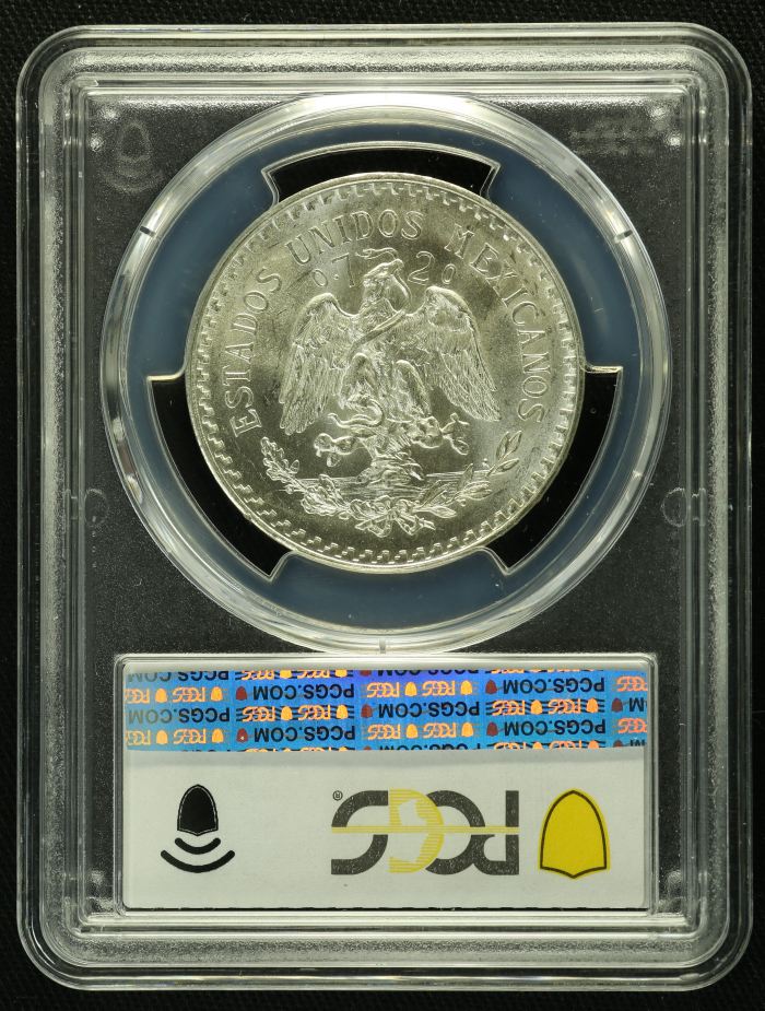 Modern Silver & Minors Peso 1926 M PCGS MS66 0128266Modern Silver & Minors Peso 1926 M PCGS MS66 0128266 - Image 2
