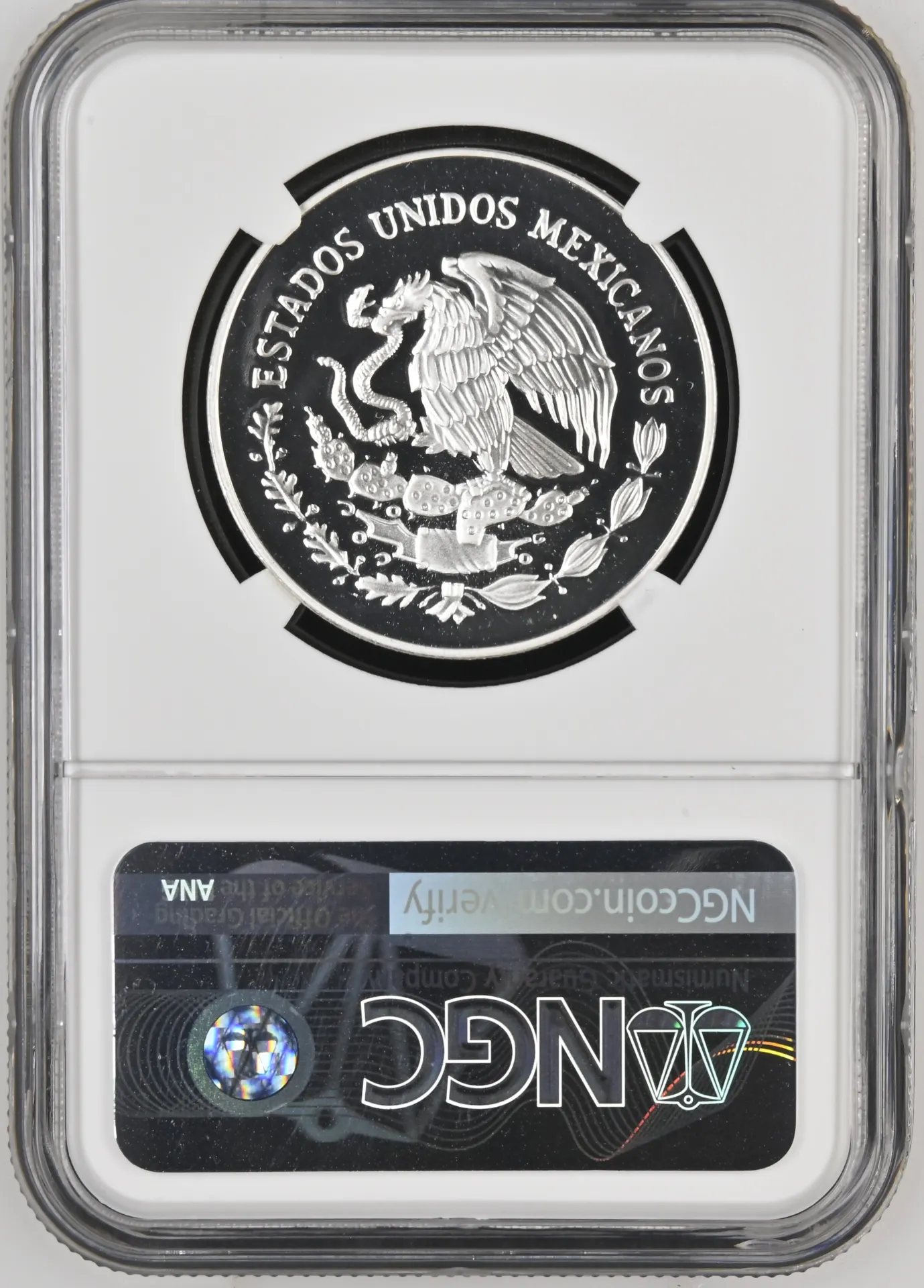 5 Peso Mexican Coins Modern Silver & Minors Modern Silver & Minors 5 Peso 1999 Mo NGC PF69 Ultra Cameo 0130204 Modern Silver & Minors 5 Peso 1999 Mo NGC PF69 Ultra Cameo 0130204Modern Silver & Minors 5 Peso 1999 Mo NGC PF69 Ultra Cameo 0130204 - Image 2