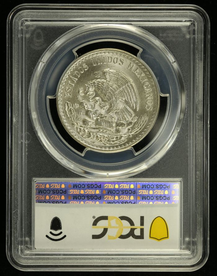 Modern Silver & Minors Peso 1947 Mo PCGS MS66 0130016Modern Silver & Minors Peso 1947 Mo PCGS MS66 0130016 - Image 2