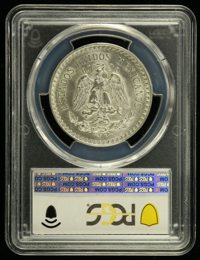 Modern Silver & Minors Peso 1920 M PCGS MS64 0130884Modern Silver & Minors Peso 1920 M PCGS MS64 0130884 - Image 2