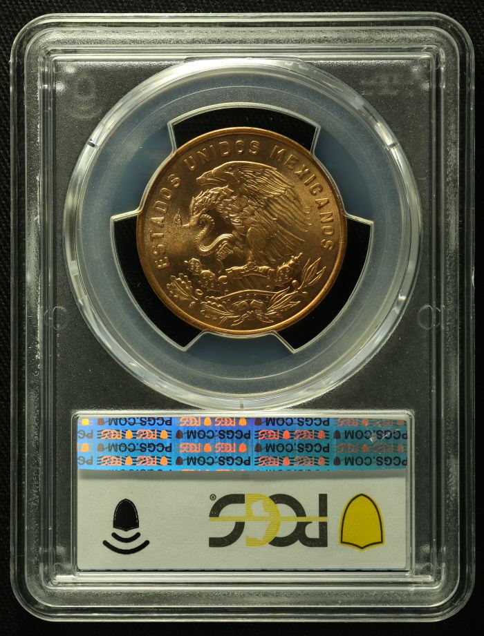 Modern Silver & Minors 20 Centavo 1968 Mo PCGS MS67RD 0130667Modern Silver & Minors 20 Centavo 1968 Mo PCGS MS67RD 0130667 - Image 2