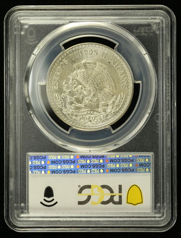 Modern Silver & Minors Peso 1948 Mo PCGS MS65 0129986Modern Silver & Minors Peso 1948 Mo PCGS MS65 0129986 - Image 2