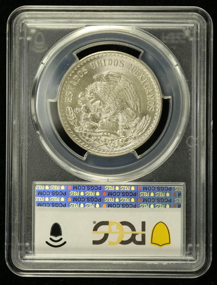 Modern Silver & Minors Peso 1948 Mo PCGS MS66 0129998Modern Silver & Minors Peso 1948 Mo PCGS MS66 0129998 - Image 2