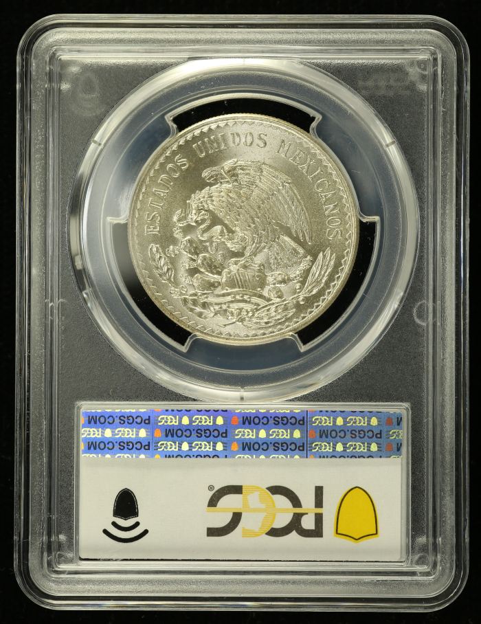 Modern Silver & Minors Peso 1947 Mo PCGS MS65 0130013Modern Silver & Minors Peso 1947 Mo PCGS MS65 0130013 - Image 2