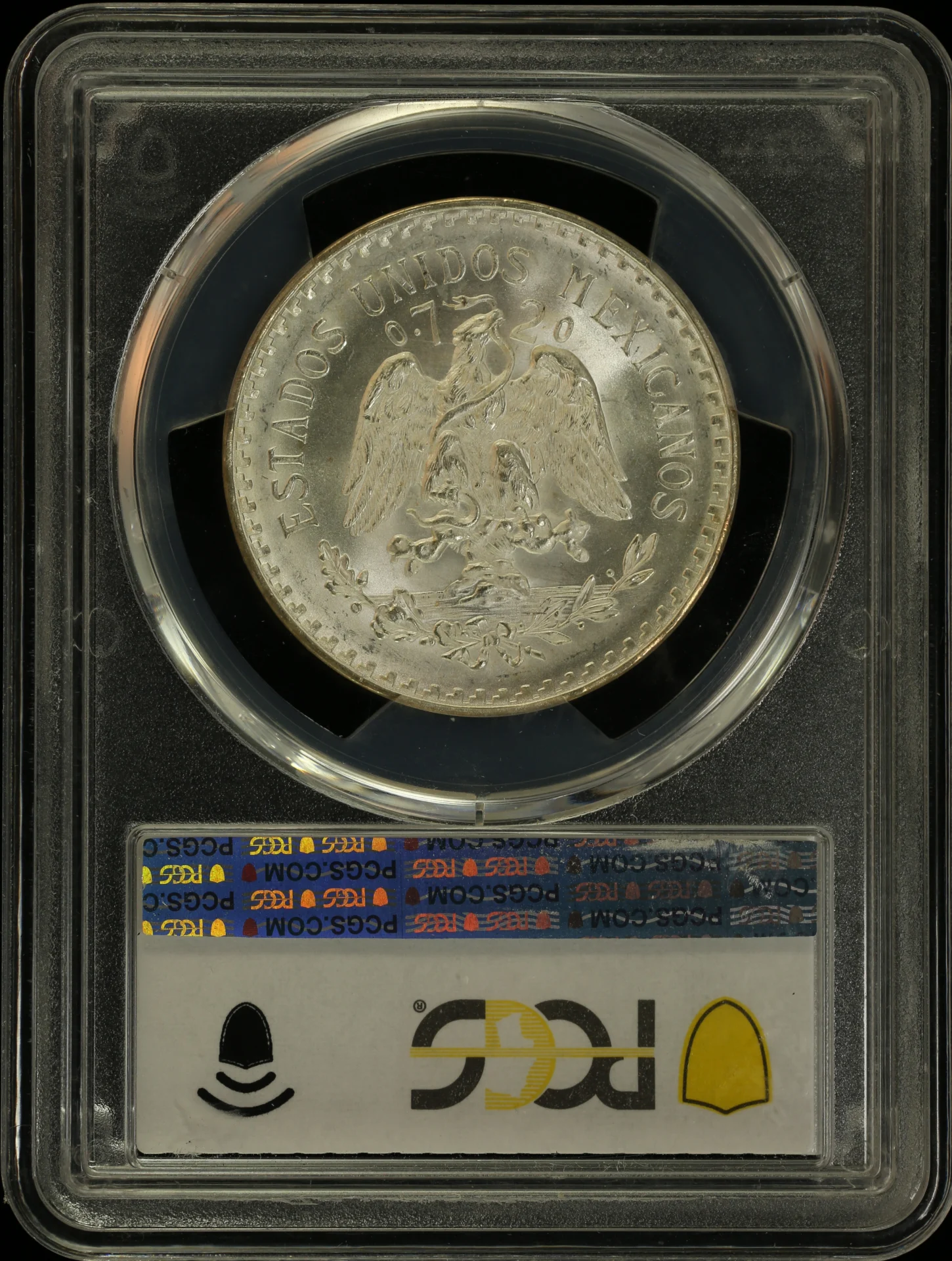 Mexican Coins Modern Silver & Minors Peso Modern Silver & Minors Peso 1940 M PCGS MS67 0129976 Modern Silver & Minors Peso 1940 M PCGS MS67 0129976Modern Silver & Minors Peso 1940 M PCGS MS67 0129976 - Image 2