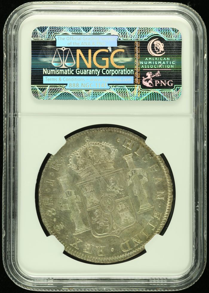 Bolivia 8 Reales 1774 Pts JR NGC MS64 0130072Bolivia 8 Reales 1774 Pts JR NGC MS64 0130072 - Image 2