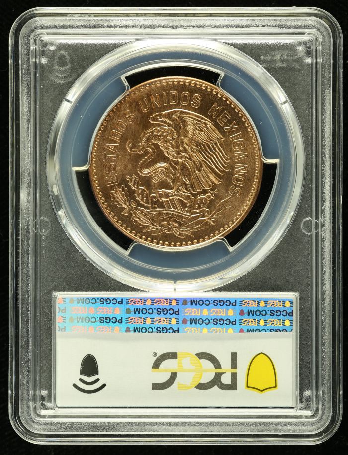 Modern Silver & Minors 50 Centavo 1959 Mo PCGS MS66RD 0131024Modern Silver & Minors 50 Centavo 1959 Mo PCGS MS66RD 0131024 - Image 2