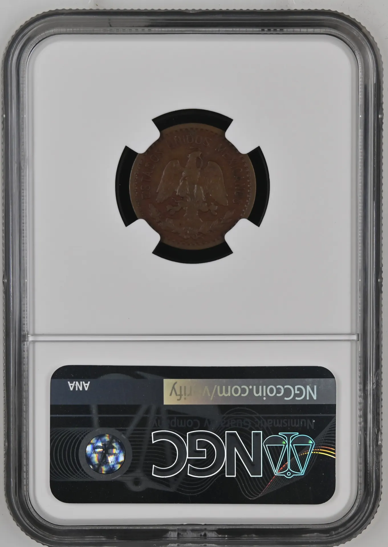 Centavo Mexican Coins Modern Silver & Minors Modern Silver & Minors Centavo 1924/3 Mo NGC XF45BN 0131307 Modern Silver & Minors Centavo 1924/3 Mo NGC XF45BN 0131307Modern Silver & Minors Centavo 1924/3 Mo NGC XF45BN 0131307 - Image 2