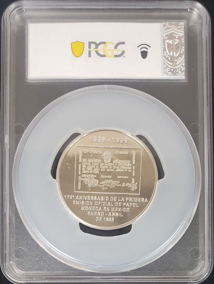 Medals & Tokens 28th Numismatic Convention Silver Medal 1998 Mx PCGS SP69 0131674Medals & Tokens 28th Numismatic Convention Silver Medal 1998 Mx PCGS SP69 0131674 - Image 2
