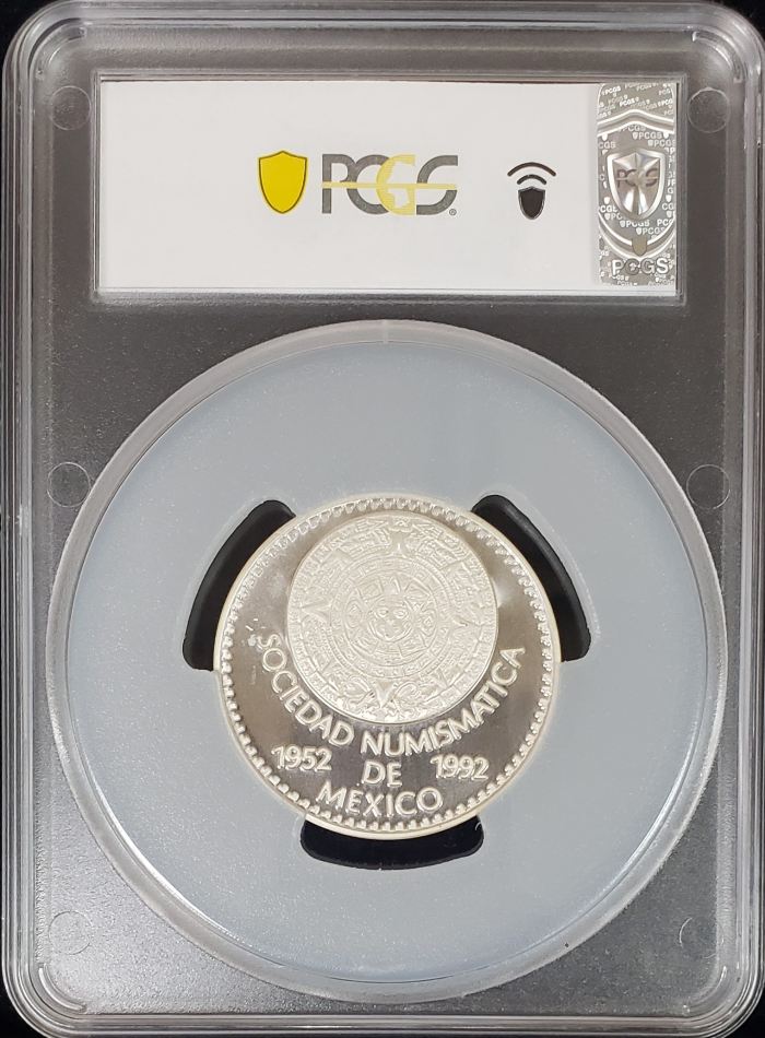 Medals & Tokens 20th Numismatic Convention Medal 1992 LR PCGS SP69 0131712Medals & Tokens 20th Numismatic Convention Medal 1992 LR PCGS SP69 0131712 - Image 2