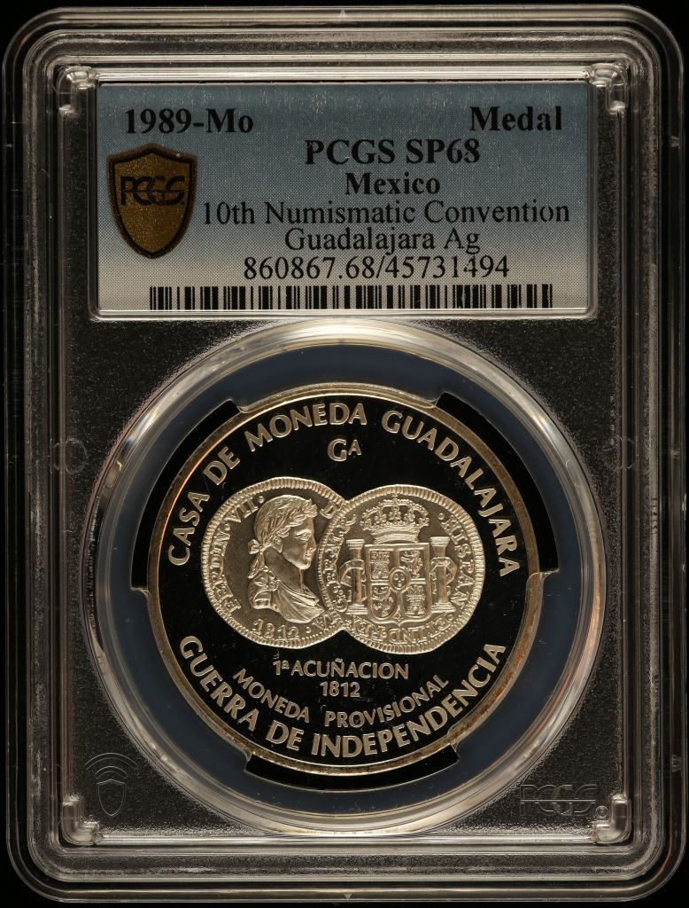 Medals & Tokens 10th Numismatic Convention Medal 1989 Mo PCGS SP68 0131549