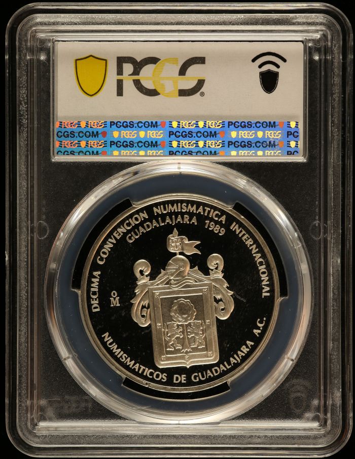 Medals & Tokens 10th Numismatic Convention Medal 1989 Mo PCGS SP68 0131549Medals & Tokens 10th Numismatic Convention Medal 1989 Mo PCGS SP68 0131549 - Image 2
