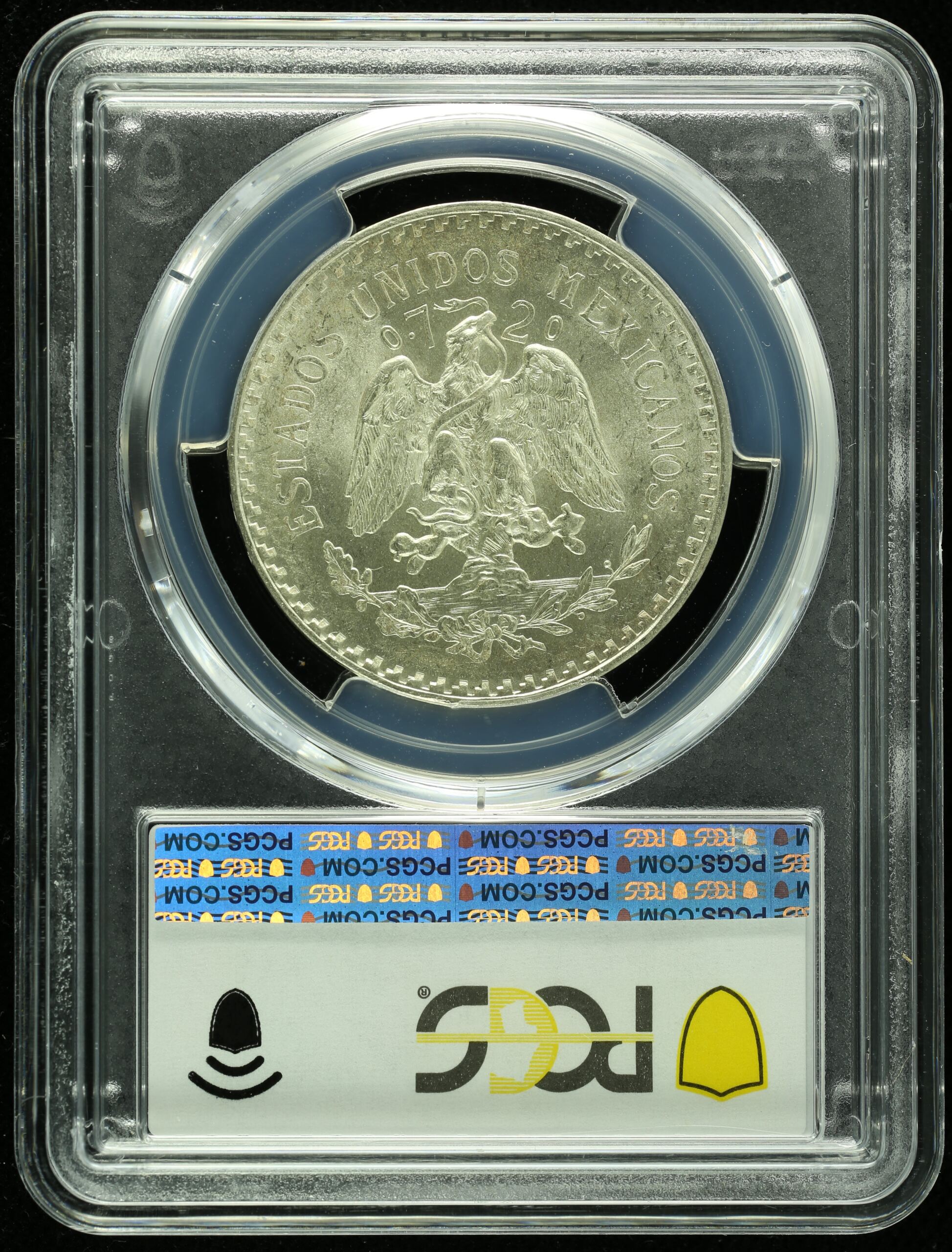 Mexican Coins Modern Silver & Minors Peso Modern Silver & Minors Peso 1927 M PCGS MS65 0132929 Modern Silver & Minors Peso 1927 M PCGS MS65 0132929Modern Silver & Minors Peso 1927 M PCGS MS65 0132929 - Image 2