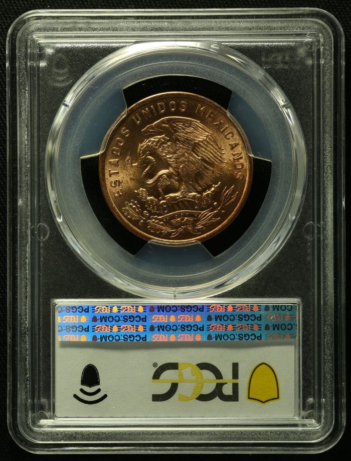 Modern Silver & Minors 20 Centavo 1969 Mo PCGS MS65RD 0132435Modern Silver & Minors 20 Centavo 1969 Mo PCGS MS65RD 0132435 - Image 2