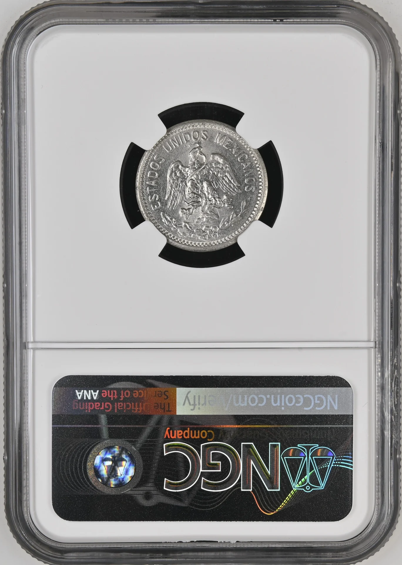 5 Centavo Mexican Coins Modern Silver & Minors Modern Silver & Minors 5 Centavo 1914 M NGC MS63 0133630 Modern Silver & Minors 5 Centavo 1914 M NGC MS63 0133630Modern Silver & Minors 5 Centavo 1914 M NGC MS63 0133630 - Image 2