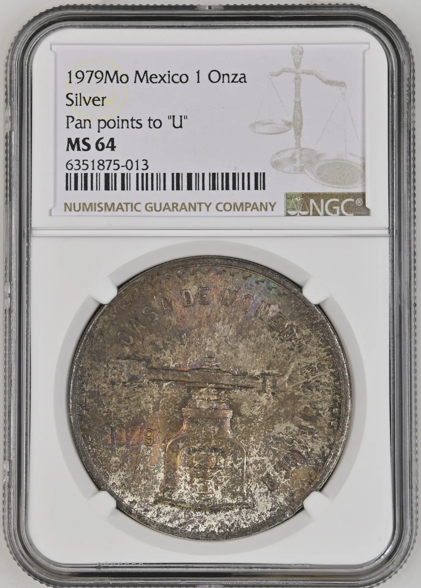 Mexican Coins Modern Silver & Minors Onza Modern Silver & Minors Onza 1979 Mo NGC MS64 0133953 Modern Silver & Minors Onza 1979 Mo NGC MS64 0133953