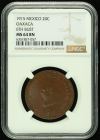 Oaxaca 20 Centavo 1915 Oaxaca NGC MS64BN 0133762