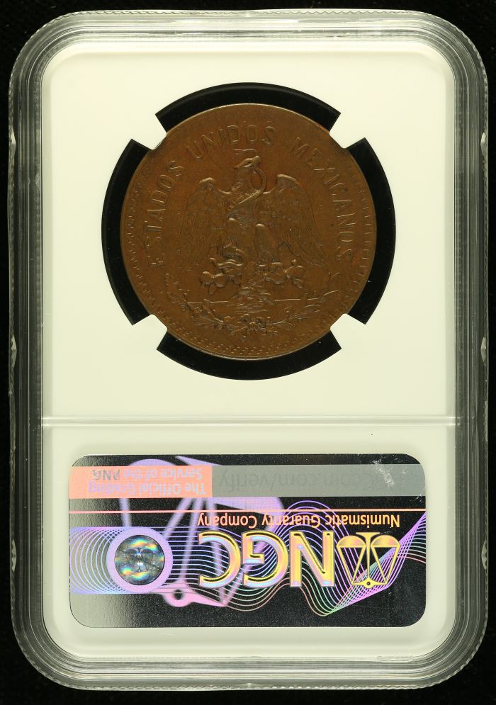 Modern Silver & Minors 10 Centavo 1920 Mo NGC MS62BN 0133875Modern Silver & Minors 10 Centavo 1920 Mo NGC MS62BN 0133875 - Image 2