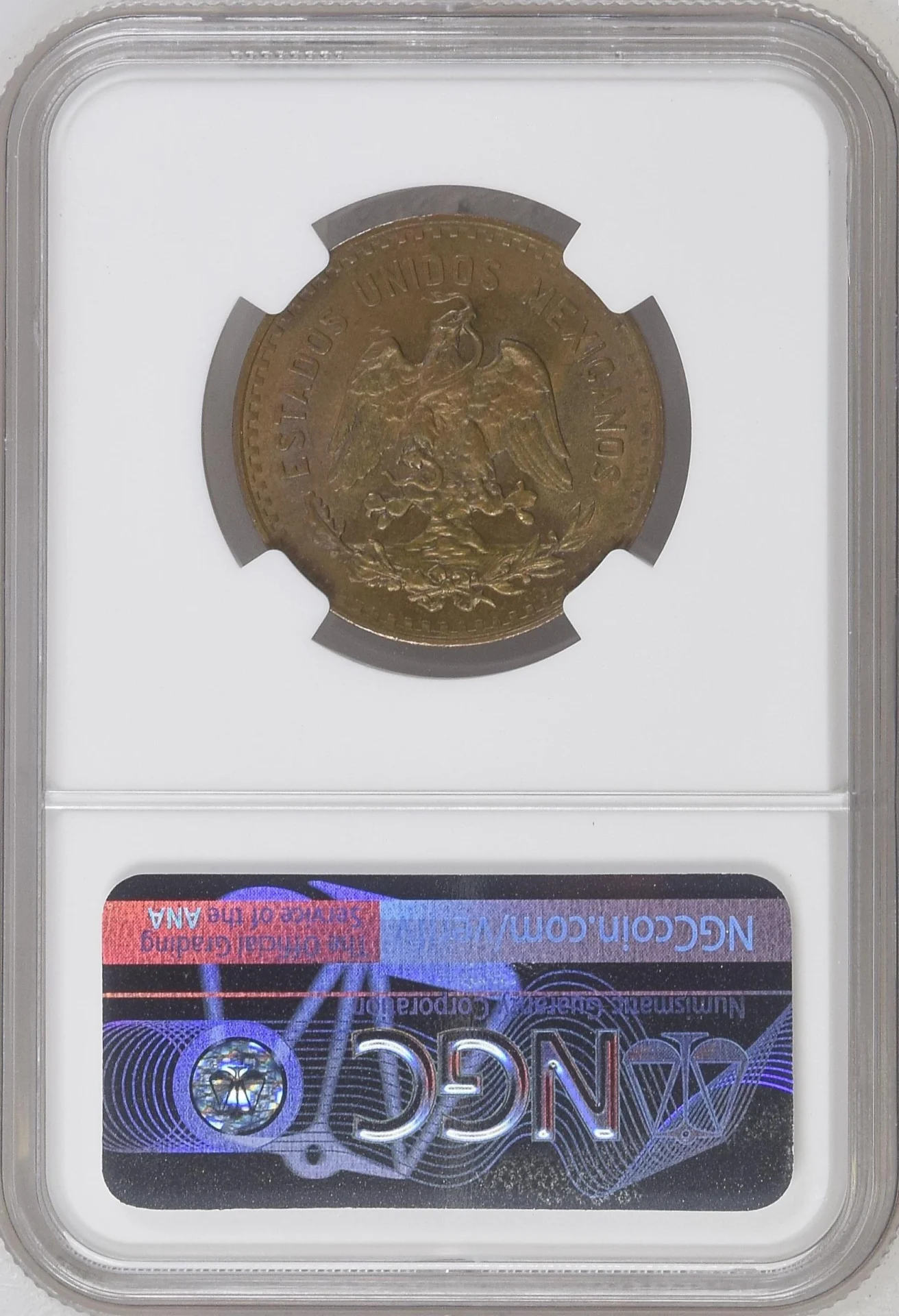 5 Centavo Mexican Coins Modern Silver & Minors Modern Silver & Minors 5 Centavo 1933 Mo NGC MS64BN 0134047 Modern Silver & Minors 5 Centavo 1933 Mo NGC MS64BN 0134047Modern Silver & Minors 5 Centavo 1933 Mo NGC MS64BN 0134047 - Image 2