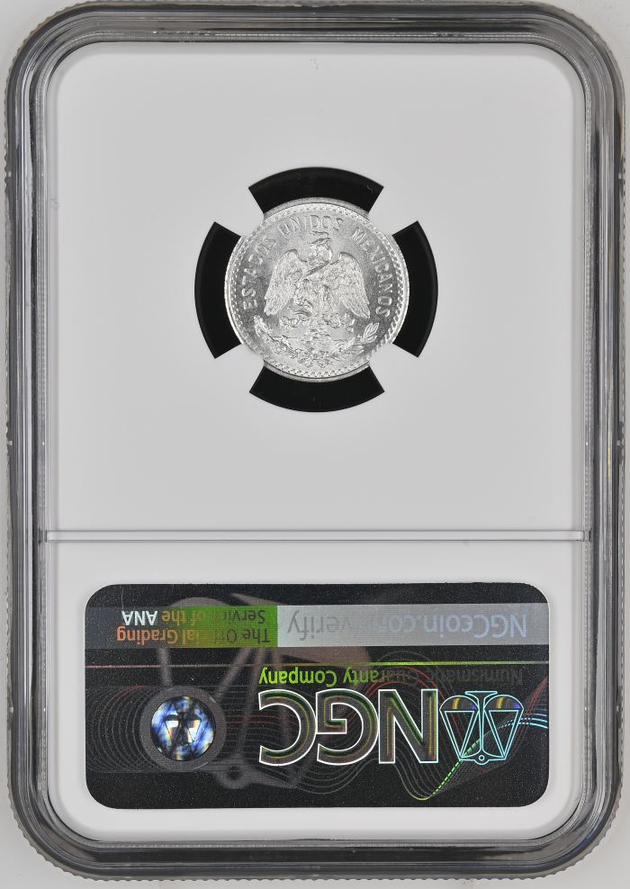 Modern Silver & Minors 10 Centavo 1914 M NGC MS65 0134215Modern Silver & Minors 10 Centavo 1914 M NGC MS65 0134215 - Image 2