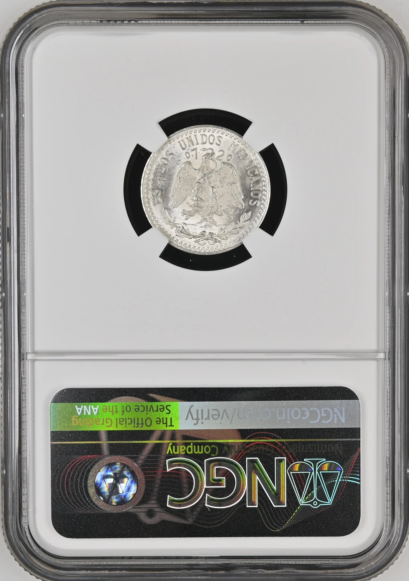 20 Centavo Mexican Coins Modern Silver & Minors Modern Silver & Minors 20 Centavo 1934 M NGC MS66 0134317 Modern Silver & Minors 20 Centavo 1934 M NGC MS66 0134317Modern Silver & Minors 20 Centavo 1934 M NGC MS66 0134317 - Image 2