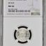 Modern Silver & Minors 20 Centavo 1935 M NGC MS66 0134329