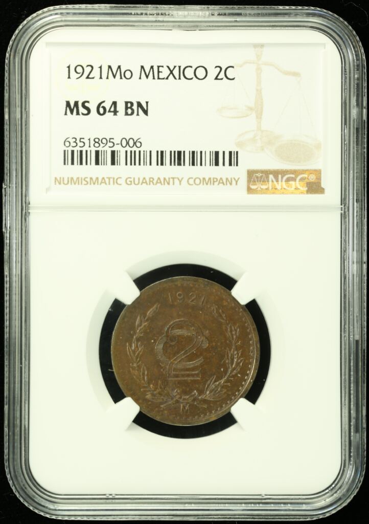 Modern Silver & Minors 20 Centavo 1930 M NGC MS66 0134299