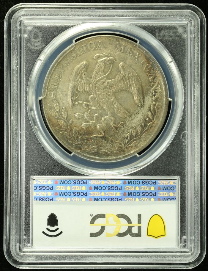 Durango 8 Reales 1894 Do ND PCGS AU55 0134819Durango 8 Reales 1894 Do ND PCGS AU55 0134819 - Image 2