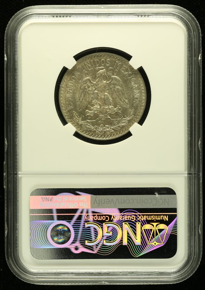 Modern Silver & Minors 50 Centavo 1921 M NGC MS61 0134290Modern Silver & Minors 50 Centavo 1921 M NGC MS61 0134290 - Image 2