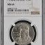 Modern Silver & Minors Peso 1950 Mo NGC MS64 0135051