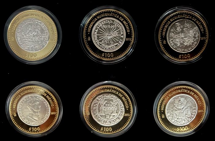 Mint & Proof Sets 6 piece 100 Peso Proof Set 0135436Mint & Proof Sets 6 piece 100 Peso Proof Set 0135436