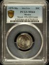 Mint Errors 20 Centavo 1979 Mo PCGS MS64 0135559