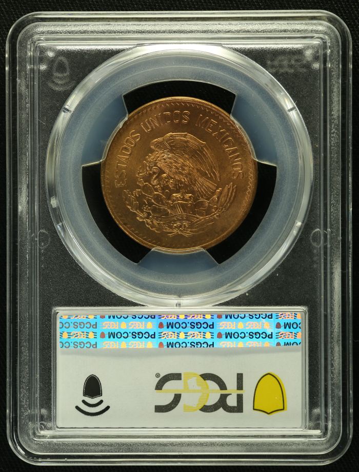 Modern Silver & Minors 20 Centavo 1944 Mo PCGS MS67RD 0135230Modern Silver & Minors 20 Centavo 1944 Mo PCGS MS67RD 0135230 - Image 2