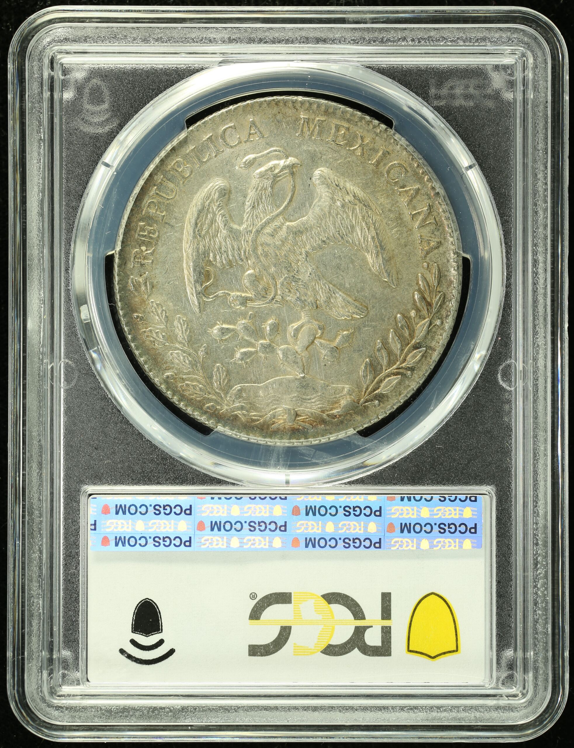 Culiacan Mexican Coins Republic 8 Reales Culiacan 8 Reales 1894 Cn AM PCGS AU55 0135062 Culiacan 8 Reales 1894 Cn AM PCGS AU55 0135062Culiacan 8 Reales 1894 Cn AM PCGS AU55 0135062 - Image 2