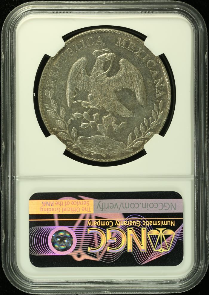Durango 8 Reales 1894 Do ND NGC MS61 0135407Durango 8 Reales 1894 Do ND NGC MS61 0135407 - Image 2