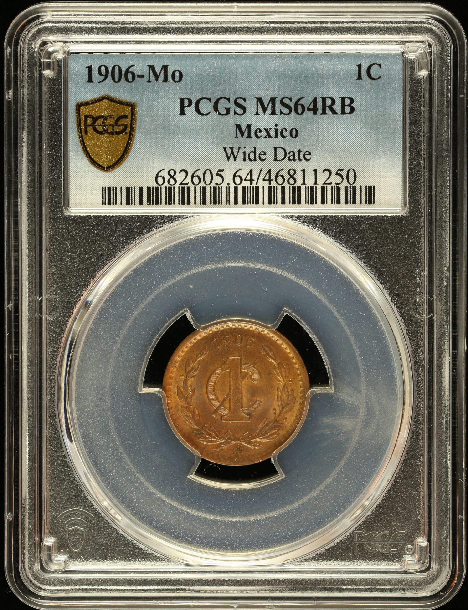 Modern Silver & Minors Centavo 1906 Mo PCGS MS64RB 0135263