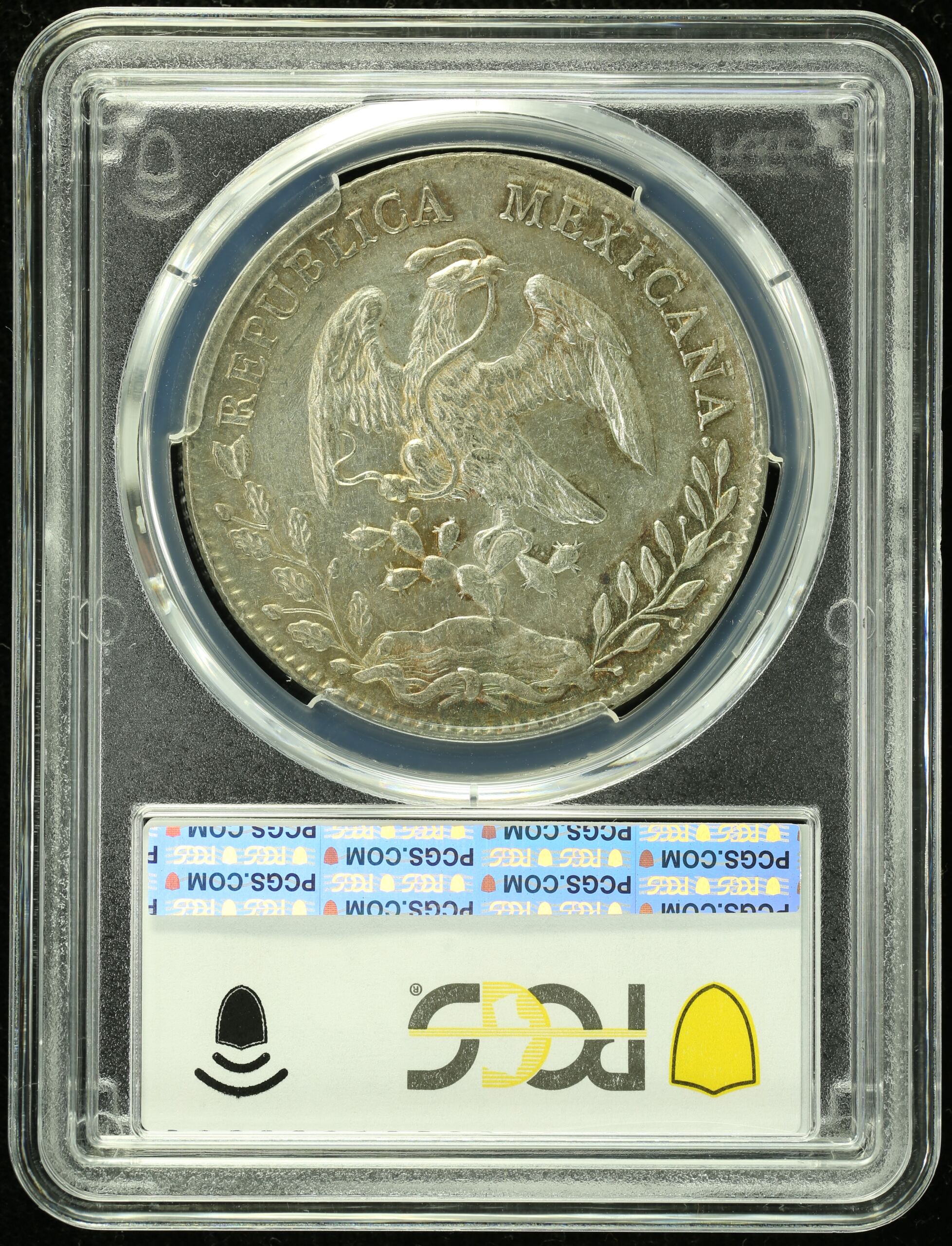 Mexican Coins Republic 8 Reales Zacatecas Zacatecas 8 Reales 1895 Zs FZ PCGS AU55 0135065 Zacatecas 8 Reales 1895 Zs FZ PCGS AU55 0135065Zacatecas 8 Reales 1895 Zs FZ PCGS AU55 0135065 - Image 2