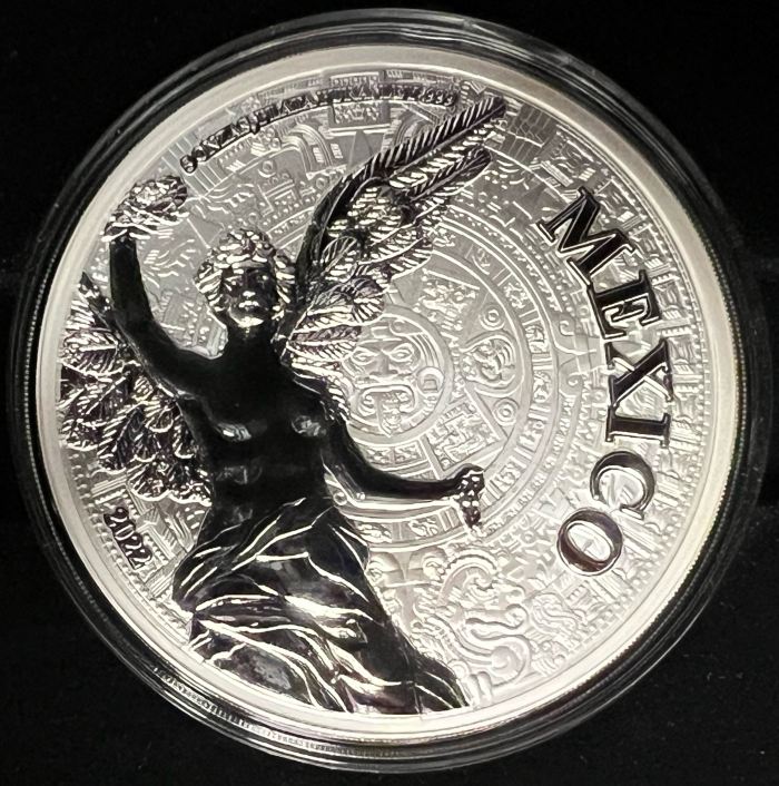 Medals & Tokens 5oz Reverse Proof 2022 0136023Medals & Tokens 5oz Reverse Proof 2022 0136023 - Image 3