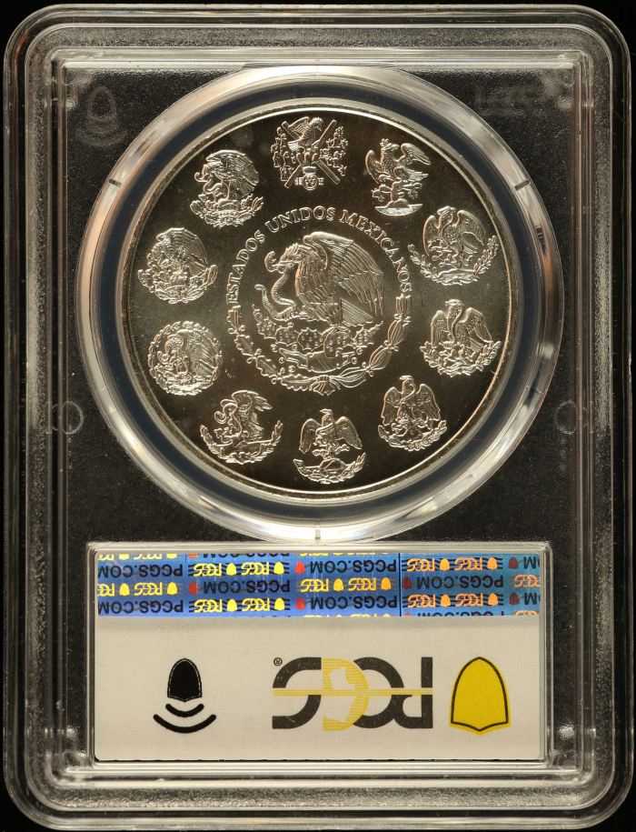 Modern Silver & Minors Onza 2008 Mo PCGS MS69 0135971Modern Silver & Minors Onza 2008 Mo PCGS MS69 0135971 - Image 2