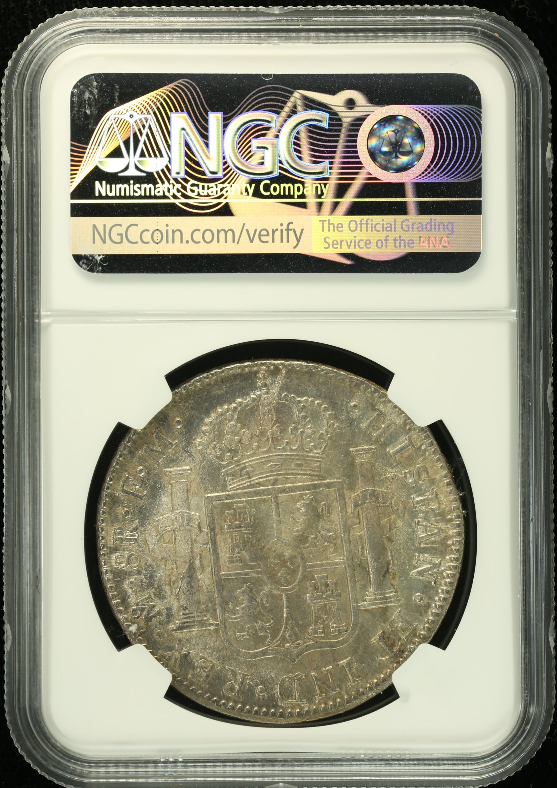 Colonial Silver & Minors Mexican Coins Colonial Silver & Minors 8 Reales 1799 Mo FM NGC MS61 0136364 Colonial Silver & Minors 8 Reales 1799 Mo FM NGC MS61 0136364Colonial Silver & Minors 8 Reales 1799 Mo FM NGC MS61 0136364 - Image 2