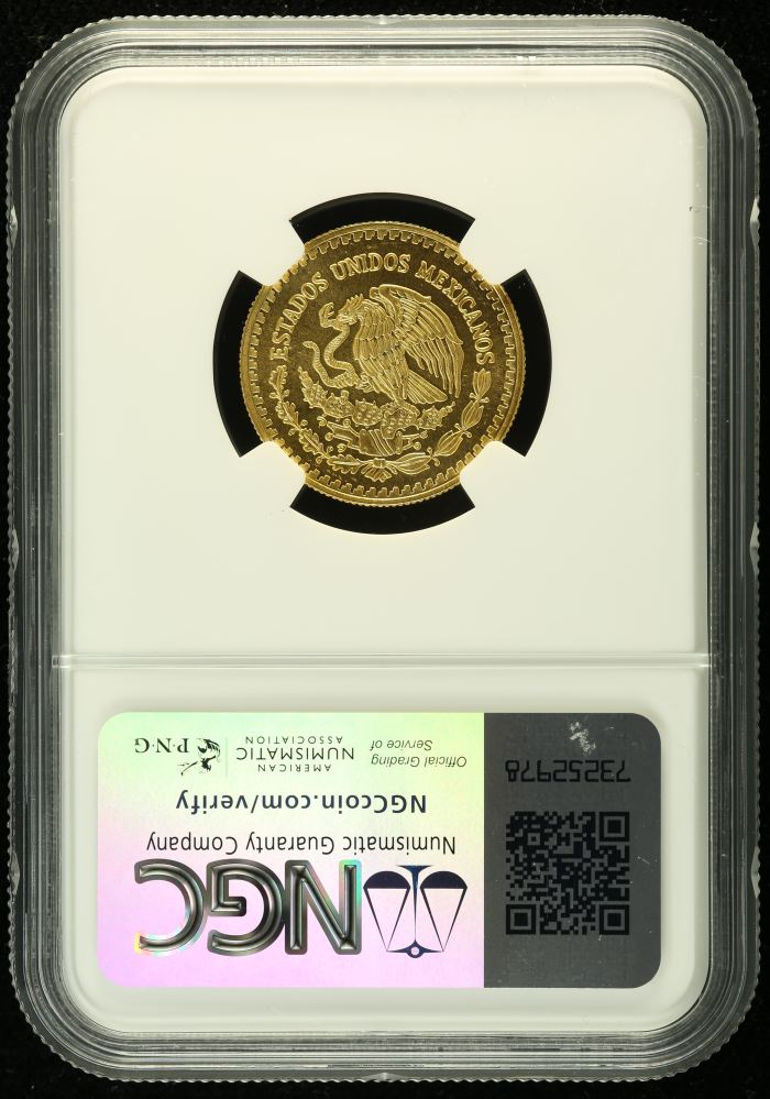 Modern Gold 1/4 Onza 2002 Mo NGC MS67 0136375Modern Gold 1/4 Onza 2002 Mo NGC MS67 0136375 - Image 2