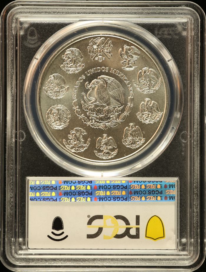 Modern Silver & Minors Onza 2008 Mo PCGS MS69 0135982Modern Silver & Minors Onza 2008 Mo PCGS MS69 0135982 - Image 2