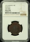 Oaxaca 10 Centavo 1915 Oaxaca NGC MS63BN 0136278