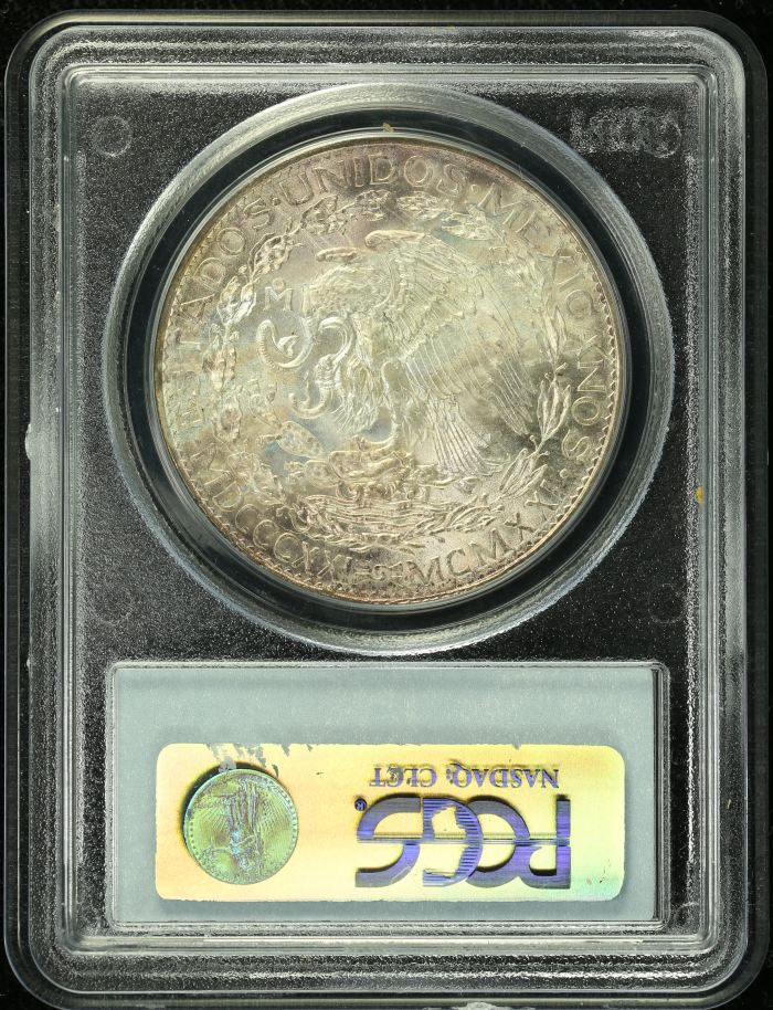 Modern Silver & Minors 2 Peso 1921 Mo PCGS MS64 0136370Modern Silver & Minors 2 Peso 1921 Mo PCGS MS64 0136370 - Image 2