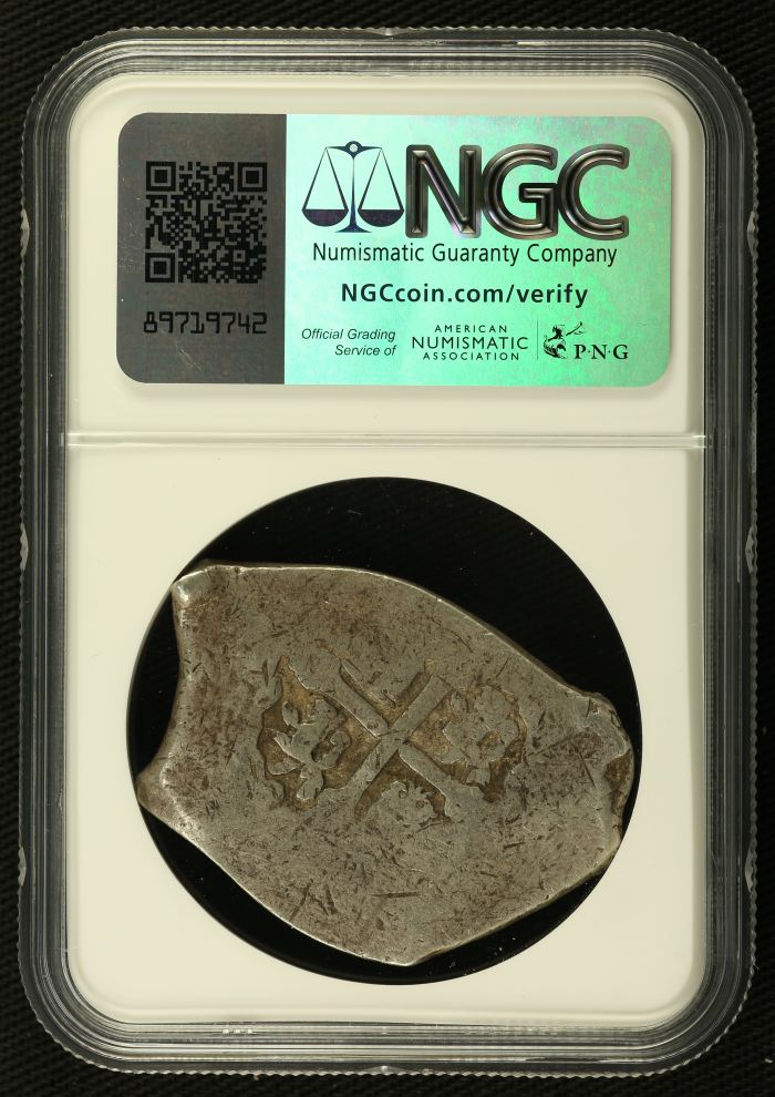 Colonial Silver & Minors 8 Reales (1701-33) NGC VF25 0136342Colonial Silver & Minors 8 Reales (1701-33) NGC VF25 0136342 - Image 2