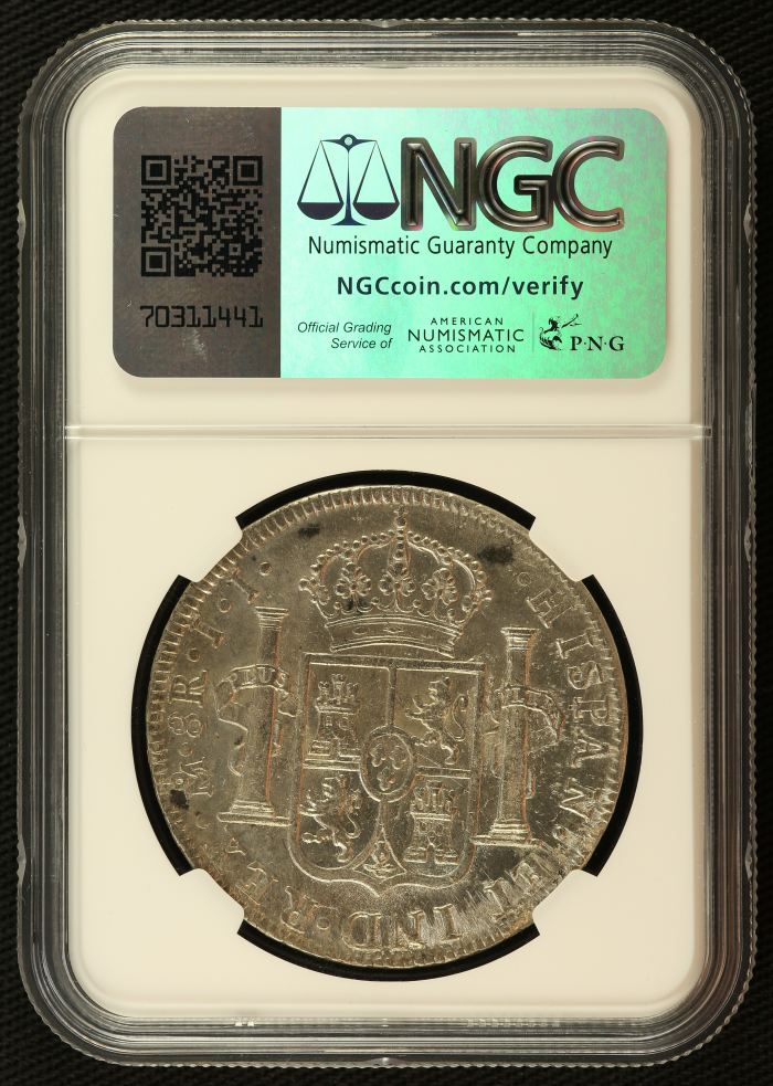 Colonial Silver & Minors 8 Reales 1816/5 Mo JJ NGC MS61 0136198Colonial Silver & Minors 8 Reales 1816/5 Mo JJ NGC MS61 0136198 - Image 2