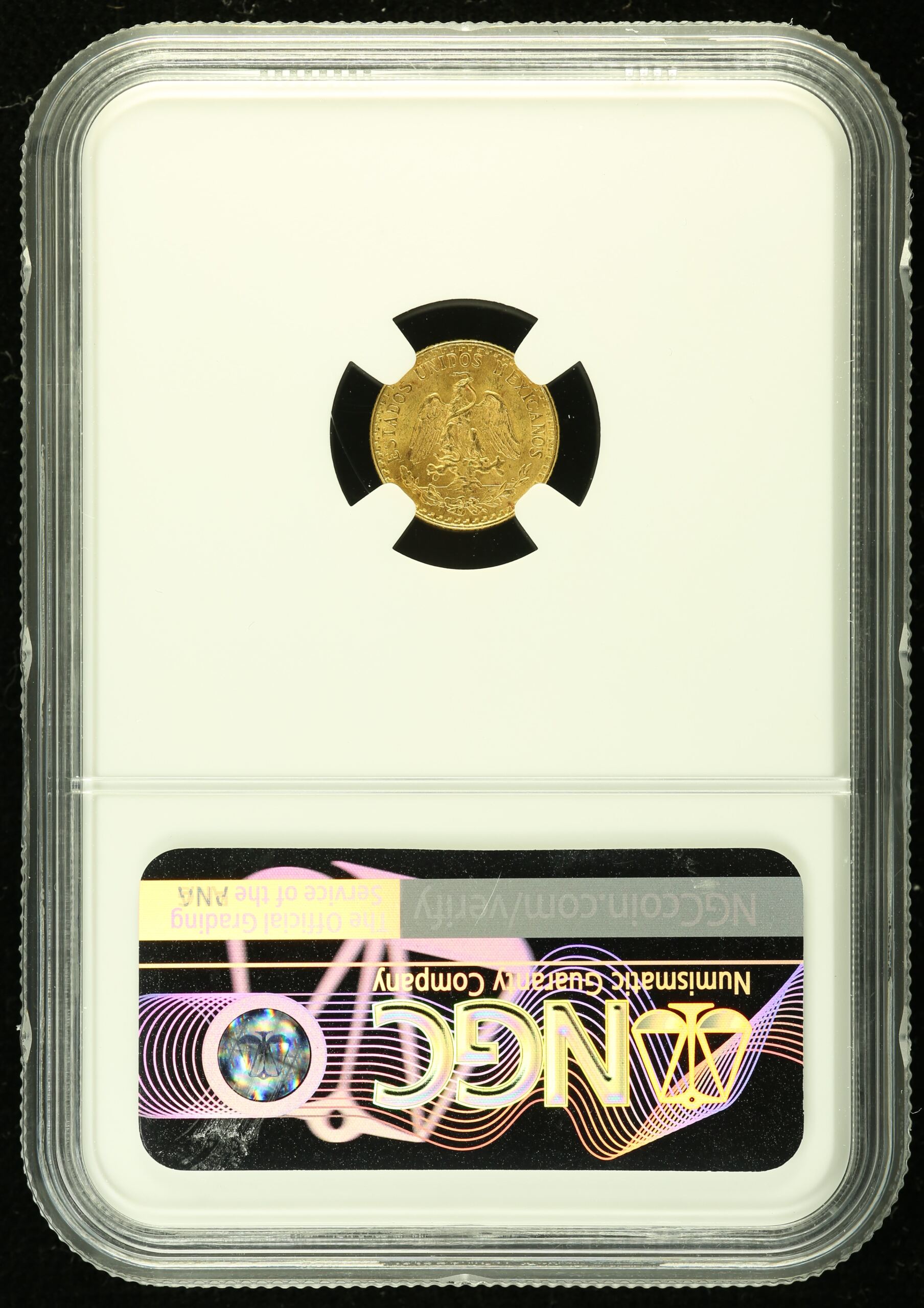 Mexican Coins Modern Gold Modern Gold 2 Pesos 1947 Mo NGC MS64 0136479 Modern Gold 2 Pesos 1947 Mo NGC MS64 0136479Modern Gold 2 Pesos 1947 Mo NGC MS64 0136479 - Image 2